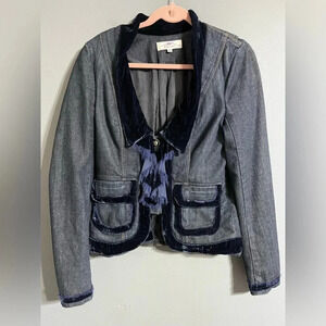 Habitual denim blazer size 6